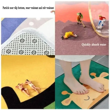Doormat Retro Funny Wine Kitchen Entrance Doormats - Doormat - RIANCY - Mad Fly Essentials