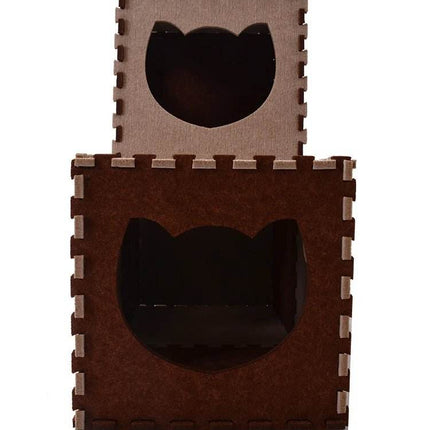 Double Layer Felt Cat Tunnel Scratch Board Pet Essentials - Pet Essentials - Pet Essentials - Mad Fly Essentials