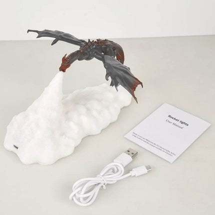 Dragon Shaped USB 3D LED Night Light - LED Night Light - IWP - Mad Fly Essentials