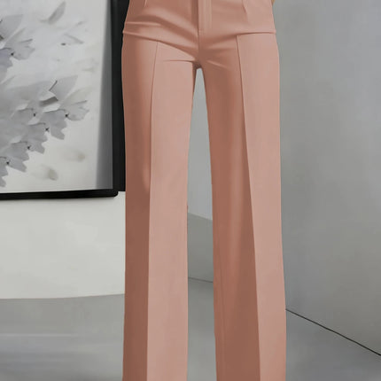 Dress Pants Women High Waist Draped Euro Pants - Dress Pants - Ahagaga - Mad Fly Essentials