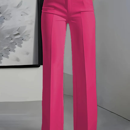 Dress Pants Women High Waist Draped Euro Pants - Dress Pants - Ahagaga - Mad Fly Essentials
