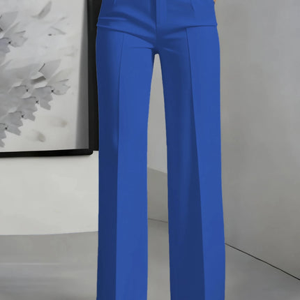 Dress Pants Women High Waist Draped Euro Pants - Dress Pants - Ahagaga - Mad Fly Essentials
