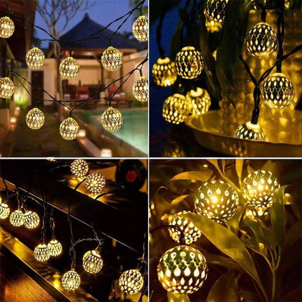 Dutrieux Solar Moroccan Outdoor Lighting Bulb LED Party Light - LED Party Light - DUTRIEUX - Mad Fly Essentials
