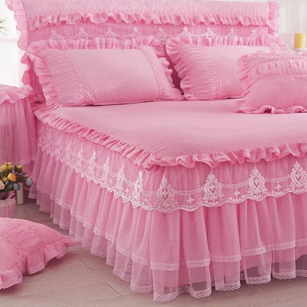 Duvet Set Kids Room Princess Lace Bedding Set - Duvet Set - Reese - Mad Fly Essentials