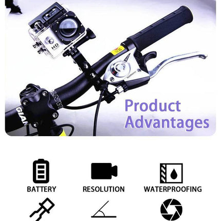 DV Mini Helmet HD 1080P Sport Action Camera Home Electronics - Home Electronics - Karbeen - Mad Fly Essentials