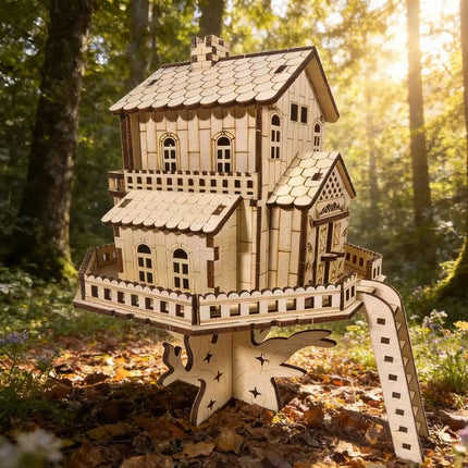 Early Learning Toys 3D Puzzles DIY Tree House Model - Early Learning Toys - 3D Puzzles - Mad Fly Essentials