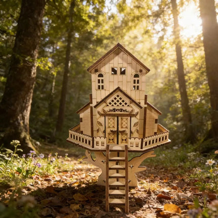 Early Learning Toys 3D Puzzles DIY Tree House Model - Early Learning Toys - 3D Puzzles - Mad Fly Essentials