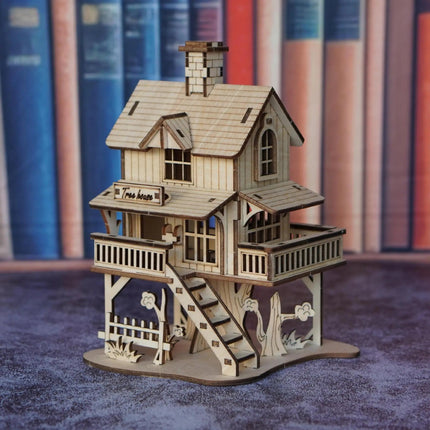 Early Learning Toys 3D Puzzles DIY Tree House Model - Early Learning Toys - 3D Puzzles - Mad Fly Essentials