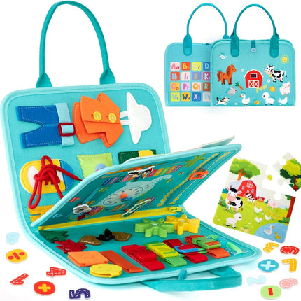 Early Learning Toys Kids Busy Book Sensory Montessori - Early Learning Toys - Mad Fly Essentials - Mad Fly Essentials