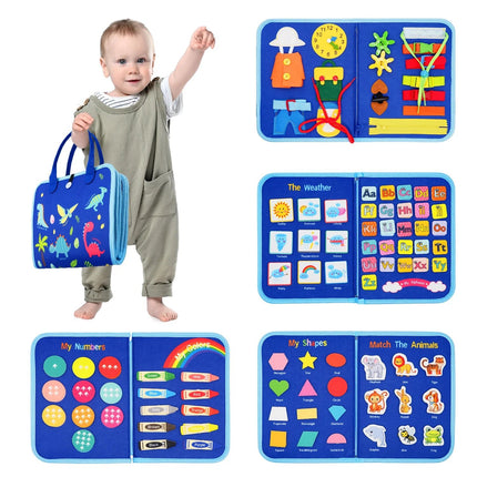 Early Learning Toys Kids Busy Book Sensory Montessori - Early Learning Toys - Mad Fly Essentials - Mad Fly Essentials