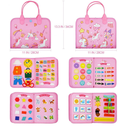 Early Learning Toys Kids Busy Book Sensory Montessori - Early Learning Toys - Mad Fly Essentials - Mad Fly Essentials