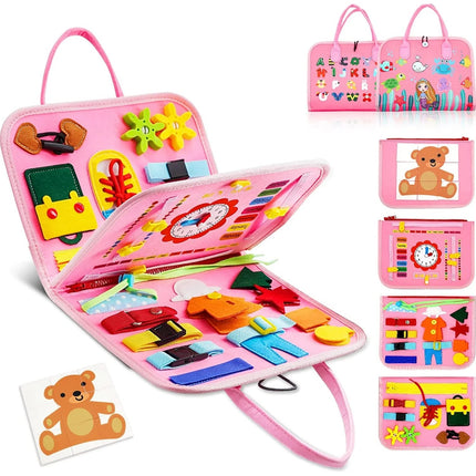 Early Learning Toys Kids Busy Book Sensory Montessori - Early Learning Toys - Mad Fly Essentials - Mad Fly Essentials