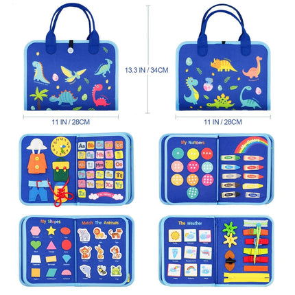Early Learning Toys Kids Busy Book Sensory Montessori - Early Learning Toys - Mad Fly Essentials - Mad Fly Essentials
