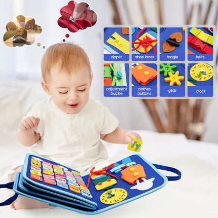 Early Learning Toys Kids Busy Book Sensory Montessori - Early Learning Toys - Mad Fly Essentials - Mad Fly Essentials
