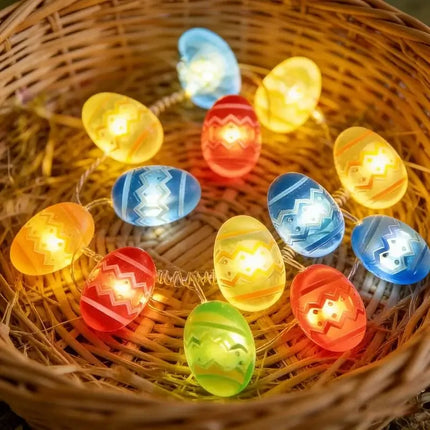 Easter Decor LED Fairy Garland Bunny Lights - Easter Decor - KHTO - Mad Fly Essentials