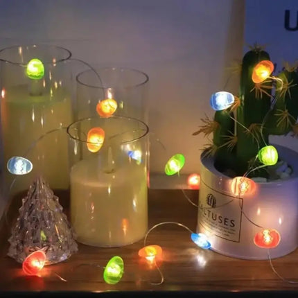 Easter Decor LED Fairy Garland Bunny Lights - Easter Decor - KHTO - Mad Fly Essentials