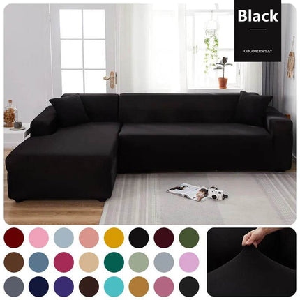 Elastic Living Room Solid Sofa Slipcovers - Mad Fly Essentials