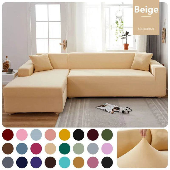 Elastic Living Room Solid Sofa Slipcover - Slipcover - S - EMIGA - Mad Fly Essentials