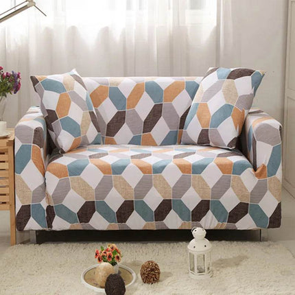 Elastic Universal Zig Zag Vintage Sofa Slipcover - Mad Fly Essentials