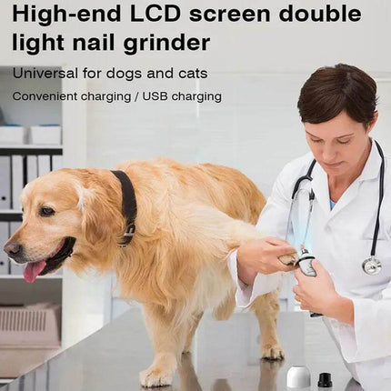 Electric LED Nail Grinder Dog Supplies Pet Essentials - Pet Essentials - PetBoss - Mad Fly Essentials