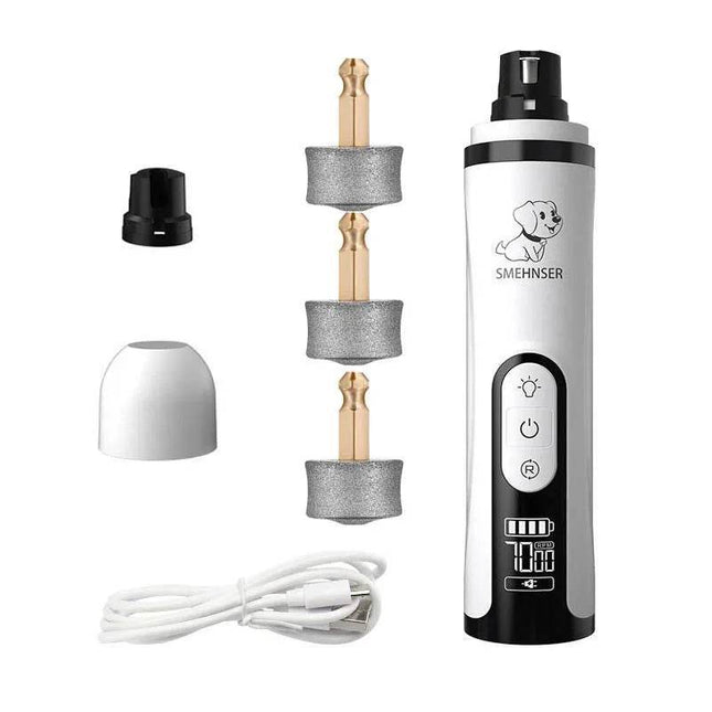Electric LED Nail Grinder Dog Supplies Pet Essentials - Pet Essentials - PetBoss - Mad Fly Essentials