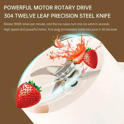 Electric Mini Blender Fruit Mixer Juicer Kitchen Essentials - Kitchen Essentials - Reup - Mad Fly Essentials