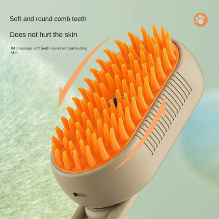 Electric Steam Dog Grooming Brush Pet Essentials - Pet Essentials - PETRAVEL - Mad Fly Essentials