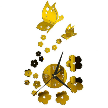 Electronic Butterfly Hanging Quartz Wall Clock - Wall Clock - Preferred DIY Clock - Mad Fly Essentials