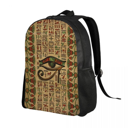 Eye Horus Egyptian 3D Laptop Backpack - Backpack - COOLOST - Mad Fly Essentials