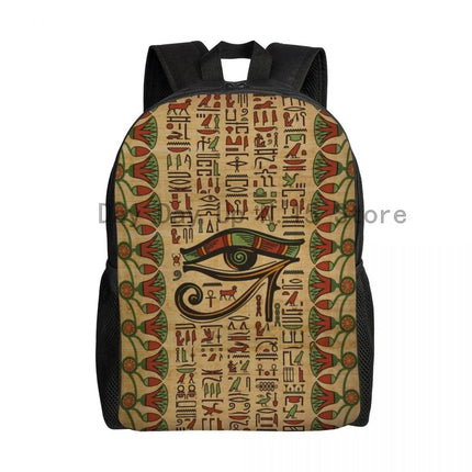 Eye Horus Egyptian 3D Laptop Backpack - Mad Fly Essentials