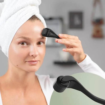 Facial 540 Microneedles Derma Roller Tool - Mad Fly Essentials
