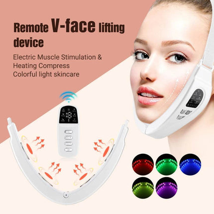 LED Double Chin Removal Facial Massager - Mad Fly Essentials