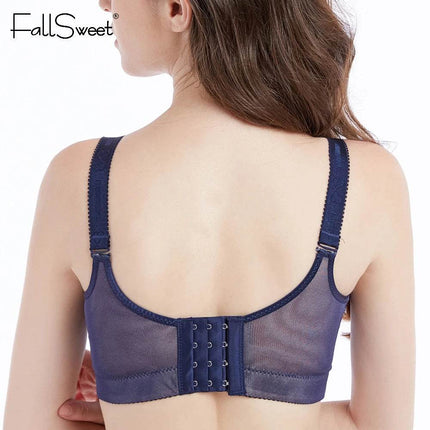 Fallsweet Women Push Up Lace Plus Bra - Bra - FallSweet - Mad Fly Essentials