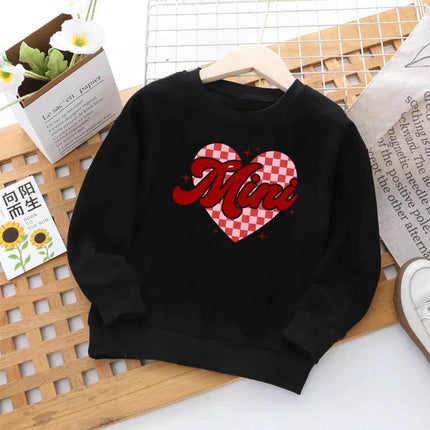 Family Match Valentine Mother Mad Fly Women Heart Sweater - Sweater - MVUPP - Mad Fly Essentials