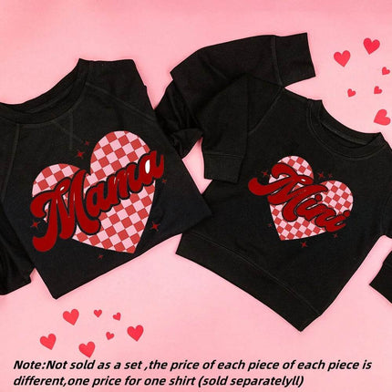 Family Match Valentine Mother Mad Fly Women Heart Sweater - Sweater - MVUPP - Mad Fly Essentials
