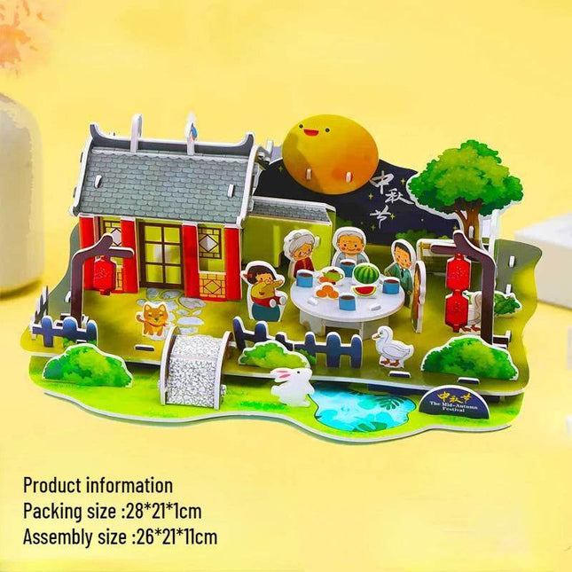 Festival 3D Diy Game Puzzle Toys - Mad Fly Essentials