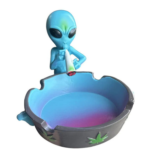Figurine Alien Resin Tabletop Ashtray Gift - Figurine - Exquisite Mugs - Mad Fly Essentials