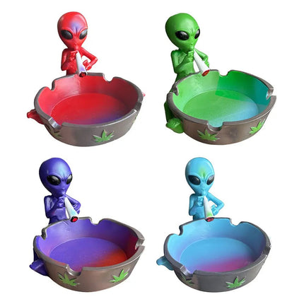 Figurine Alien Resin Tabletop Ashtray Gift - Figurine - Exquisite Mugs - Mad Fly Essentials