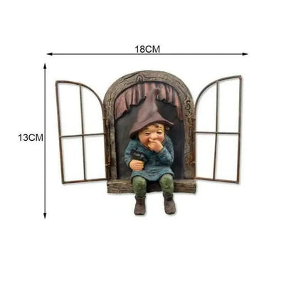 Figurine Outdoor Resin Garden Gnome - Figurine - Doorsaccery - Mad Fly Essentials
