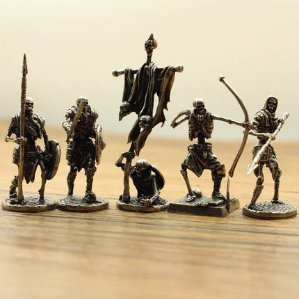 Figurine Skeleton Legion Medieval Miniature Soldier Decor - Figurine - MagiDeal - Mad Fly Essentials
