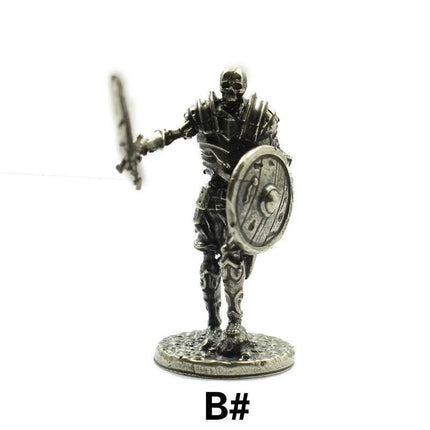 Figurine Skeleton Legion Medieval Miniature Soldier Decor - Figurine - MagiDeal - Mad Fly Essentials