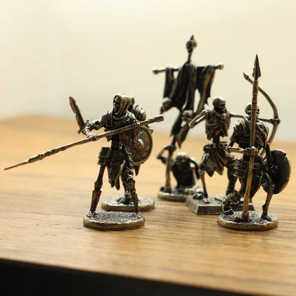 Figurine Skeleton Legion Medieval Miniature Soldier Decor - Figurine - MagiDeal - Mad Fly Essentials