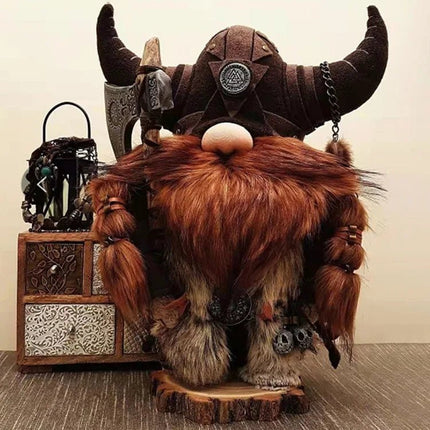 Figurine Viking Solider Gnome Warrior Faceless Figurines - Figurine - Party Essentials - Mad Fly Essentials