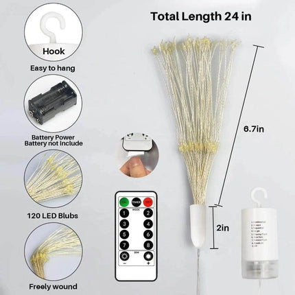 Fireworks String Outdoor Hanging LED Fairy Light - LED Fairy Light - LED FAIRY - Mad Fly Essentials