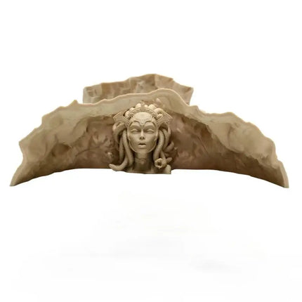 Fish Tank Decor Aquarium Medusa Cave Decor - Fish Tank Decor - Aquarius - Mad Fly Essentials