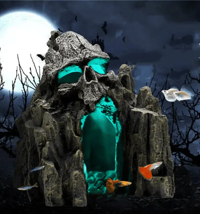 Fish Tank Decor Shipwreck Resin Castle Cave - Fish Tank Decor - Aquarius - Mad Fly Essentials