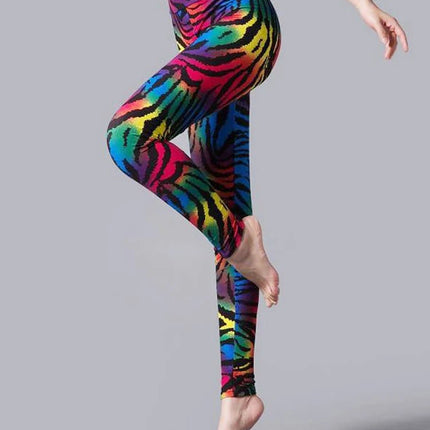 Fitness Leggings Women 3D Leopard Cheetah Leggings - Fitness Leggings - CUHAKCI - Mad Fly Essentials