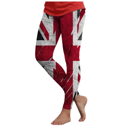 Fitness Leggings Women American Flag Striped Yoga Leggings - Fitness Leggings - Qickitout - Mad Fly Essentials