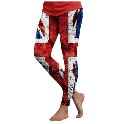 Fitness Leggings Women American Flag Striped Yoga Leggings - Fitness Leggings - Qickitout - Mad Fly Essentials