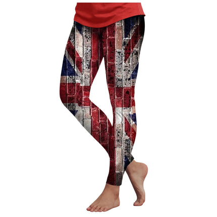 Fitness Leggings Women American Flag Striped Yoga Leggings - Fitness Leggings - Qickitout - Mad Fly Essentials